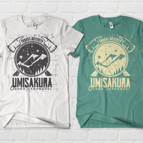 Umisakura T-shirt Design