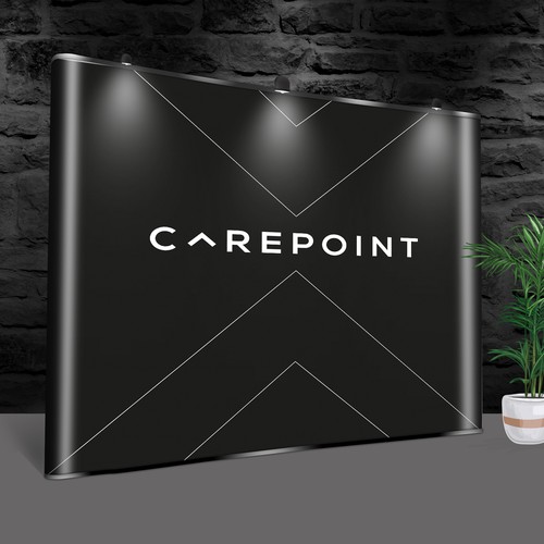 Carepoint Event Backdrop Design réalisé par BrainStorm.