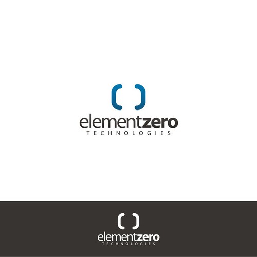logo for Element Zero Technologies Diseño de the ann.