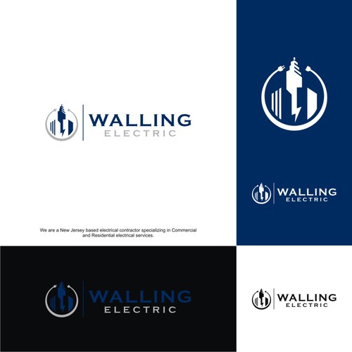 Electrical Contractor Logo Design by @ProSolution.