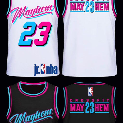 Miami Inspired Jersey Shirt Design by *DCLA*