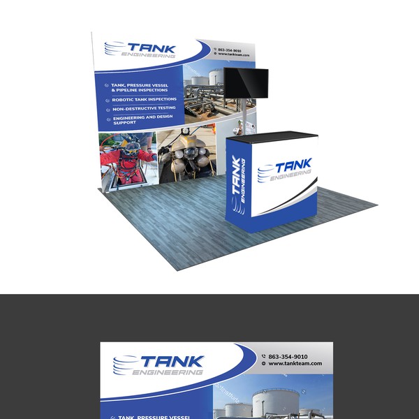 Trade show booth Winner