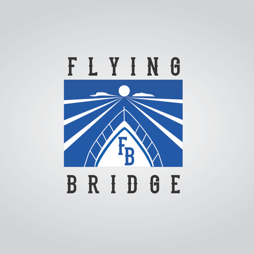 FLYING BRIDGE: Create giving society logo for the Alumni office of the U.S. Merchant Marine Academy. Design by animav studio