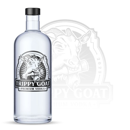 New Vodka Brand Logo Design Design by AlarArtStudio™