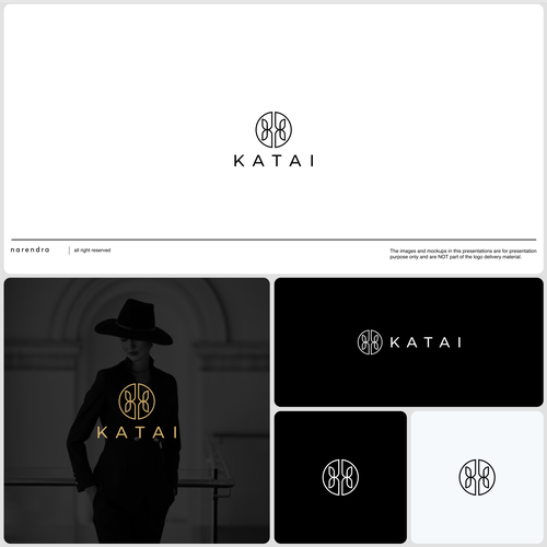 Luxury fashion brand logo Design by n a r e n d r a
