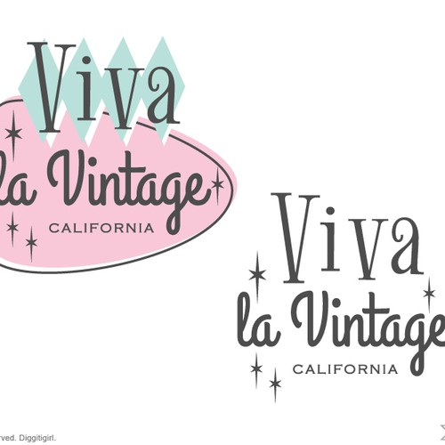 Update logo for Vintage clothing & collectibles retailer for Viva la Vintage Design von Diggitigirl ♥