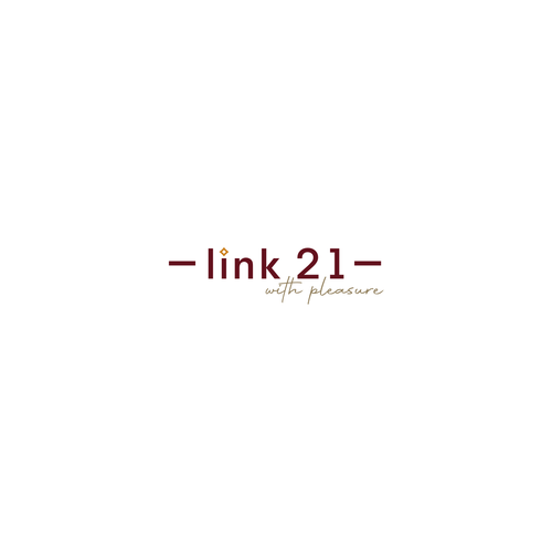 Link 21 logo en branding Design by Marsha PIA™