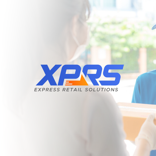 XPRS Express Retail Solutions Logo. Mass distribution company Diseño de Bayudaswara