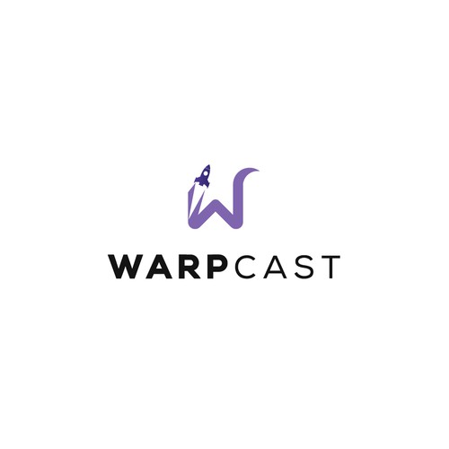 Warpcast logo Design by dianagargarita