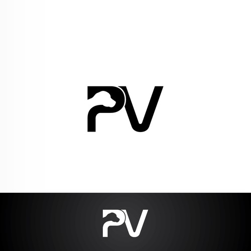 Create me a simple logo with the letters P V in the logo | Logo design ...