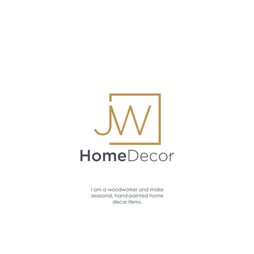 JW Home Decor Logo Design by Astart