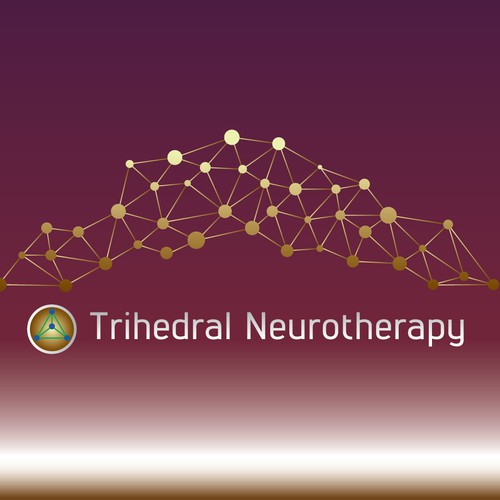 create a logo that contains both particle and wave, star and surf for Trihedral Neurotherapy Design by Footstep