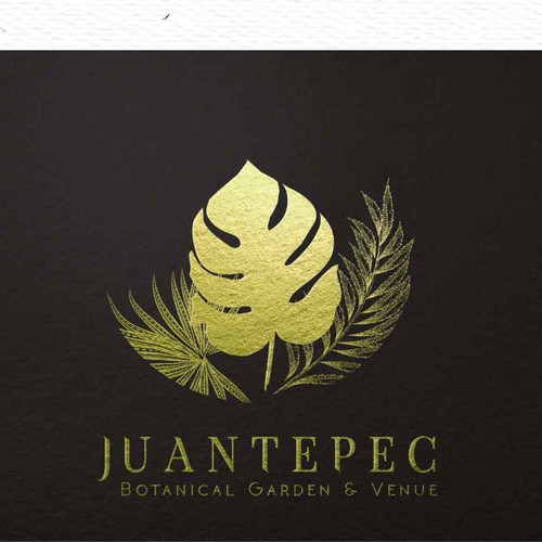 Botanical garden & Venue Logo creation (we would like to use the leaf as a cut out on a steel plaque (with holes in the  Design by cadina