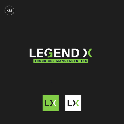 Legend X Truck Bed's Logo Design by KSSergiy™