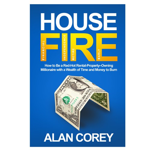 Eye-catching BOOK COVER with REAL ESTATE and EARLY RETIREMENT focus Design by GSPH