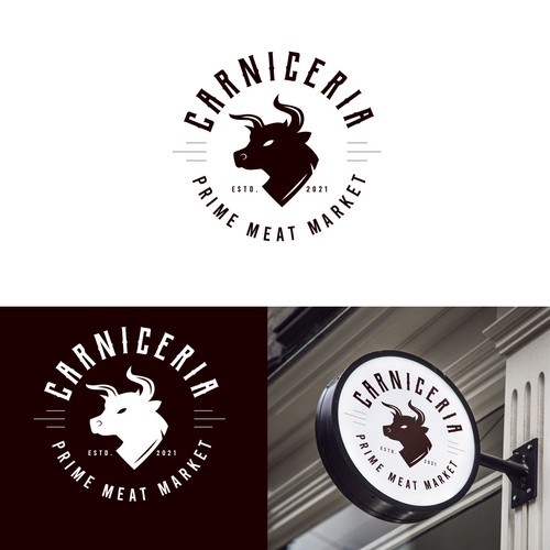 Meat Market Logo ASAP Design by alediba