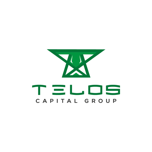 Professional, modern style logo with either "Telos" or "Telos Capital Group" written next to it roughly the same size Design by ratulb46