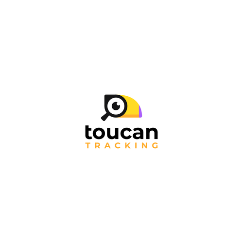 Tracking Software with Toucan in Design (Toucan Tracking Logo) Design by Ori — Branding