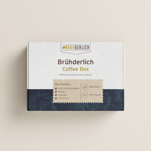 Packaging design for a premium coffee gift box Design by Ganesh Anvekar