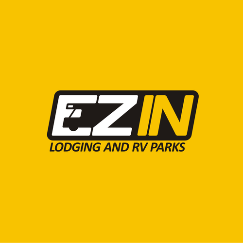 "EZ IN"  Logo ( pronounced  "Easy In") - RV parks and Lodging Solutions Design by v.i.n.c.e.n.t.9