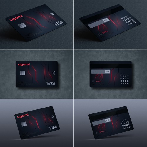 Credit Card design Design by georgedesigner