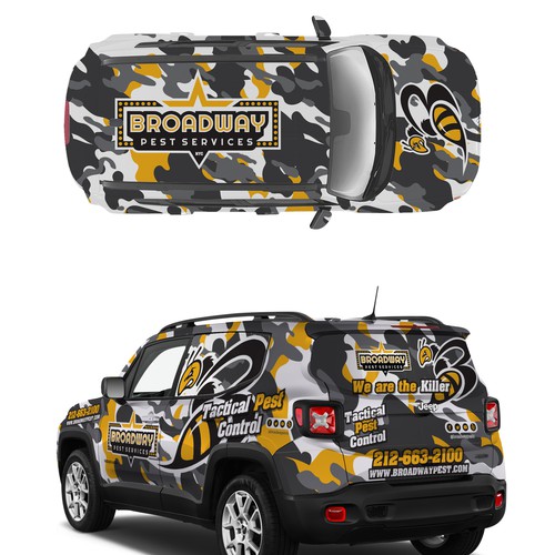 Striking wrap needed for Urban Pest control company Design by Priyo