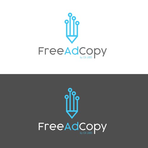 Design sleek logo for AI copywriting app for business owners Design by vanpog design