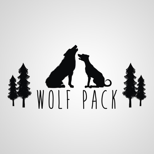 Create a logo for Wolf Pack Design by Greg Unger