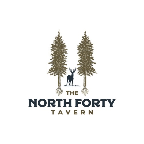 A Northwoods Tavern in the middle of a big city Design by Mamaana