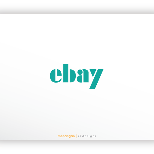 99designs community challenge: re-design eBay's lame new logo! Design by menangan