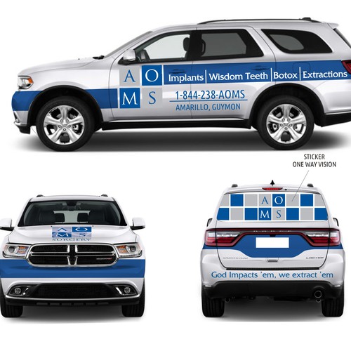 2015 Dodge Durango Wrap Contest Design by Kaya dari Design