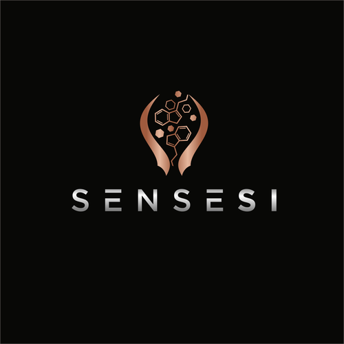 Logo for a wearable sensor technology company Design by Aksara Hati™