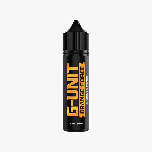 G-UNIT Eliquid need his new label Design by Byteripper