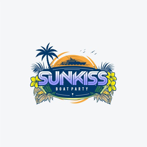 Design Sunkiss - Boat Party por Valkamilk