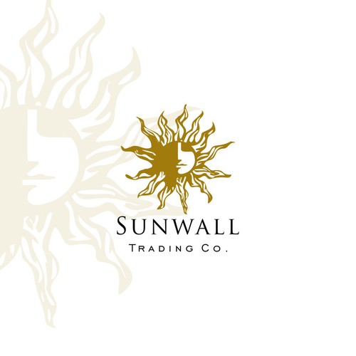 Hatching/stippling style sun logo... let’s create an awesome vintage-luxury logo! デザイン by Roger Studio
