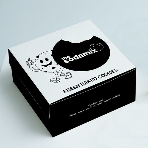 Single Cookie Box Design by Madushantha