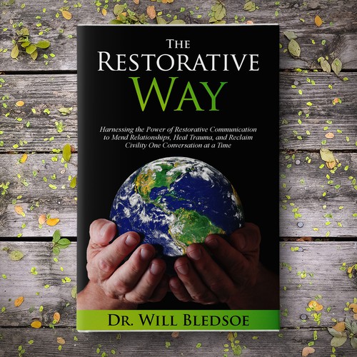 Design a book cover for a book about restorative communication Design by Sam Arts✮⋆˙