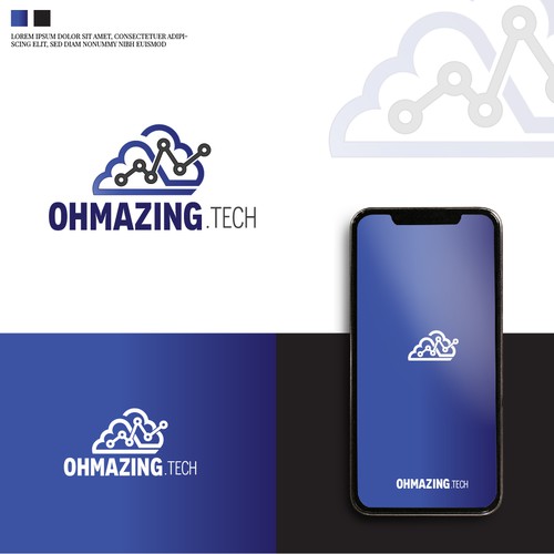 Design Design an Ohmazing Logo for a Technology Consulting Company. (Rebranding from hazeytech.com) di Aqsagraphics