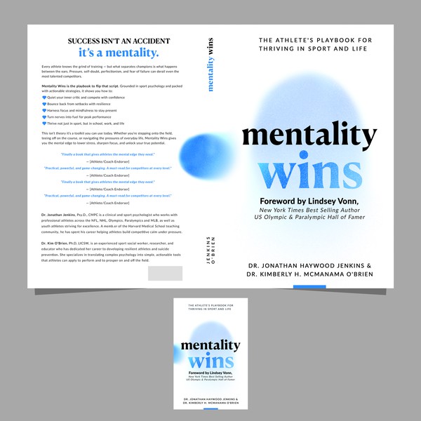 Diseño de JETARTS titulado "Mentality Wins"