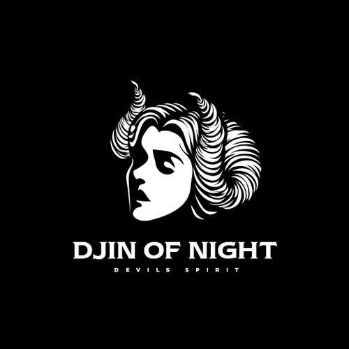 コンペ「DJIN OF NIGHT (GIN)」のデザイン by kil_pixelさん 