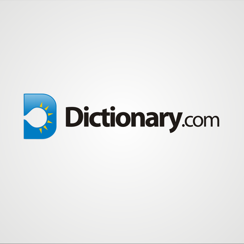 Dictionary.com logo Diseño de cloud99