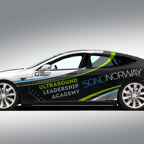 Create an awesome car wrap for Tesla Model S for cutting edge doctors! Design von J.Chaushev