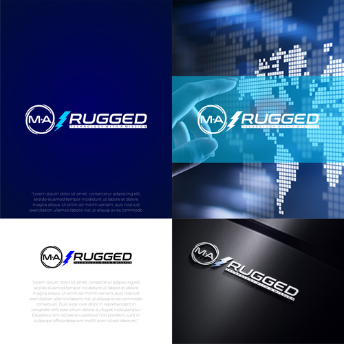 Mid-Atlantic Rugged Systems Logo and Brand Guide Design by Randy Yanuar
