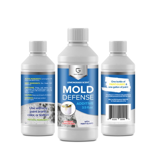 Paint Additive Label Redesigned for Store Shelves Design by creationMB