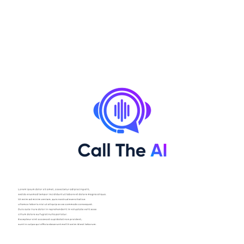 AI Communication Logo Design by Strive Studio