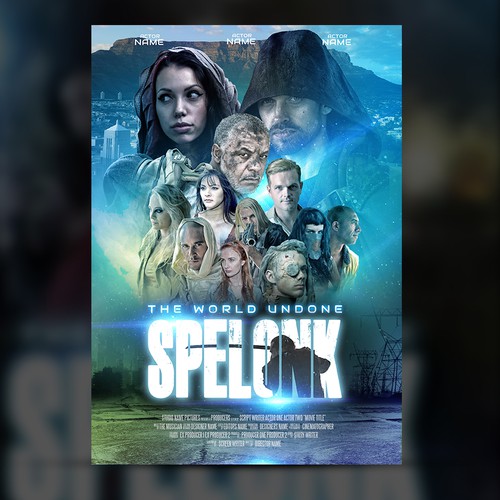 Poster for Apocalyptic sci fi film Design by EPH Design