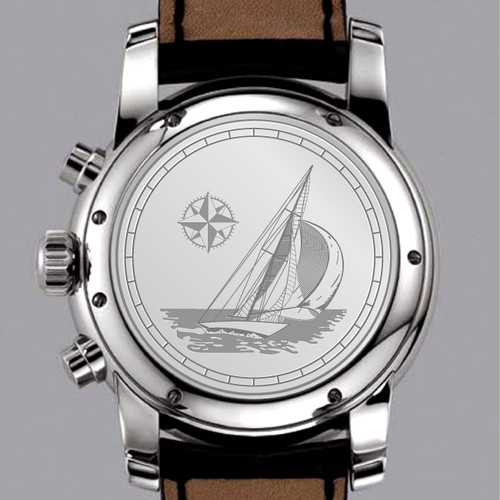 Engraved case back design wanted to upcoming watch model Design by iTake