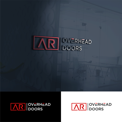 Design overhead door business logo rebranding por aflahul