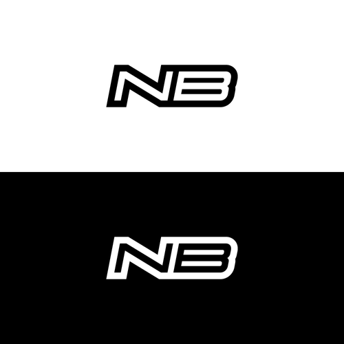 Name Initials - NB - Racing Driver Design by Nlndpldjr