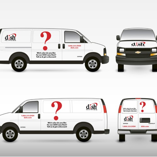 V&S 002 ~ REDESIGN THE DISH NETWORK INSTALLATION FLEET デザイン by B Vox